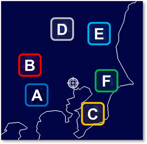 スギ花粉の放出源
