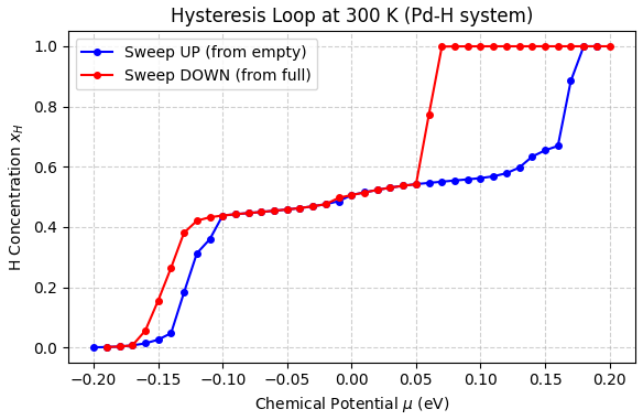 Hysteresis Loop at 300 K