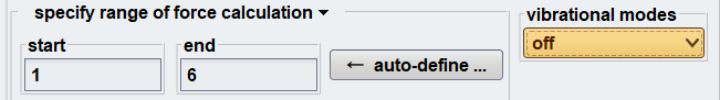GUI for specifying force calculation range in Advance/PHASE