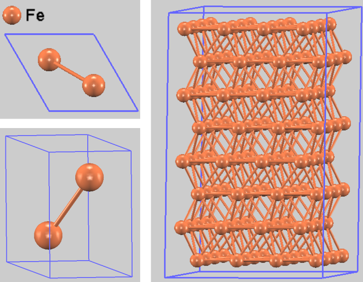 hcp Feの計算モデル
