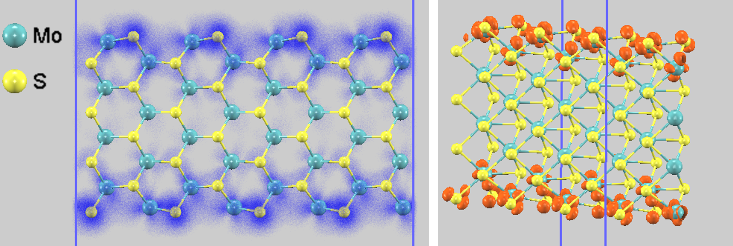 HOMO側 部分電荷密度